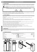 Preview for 16 page of Aprimatic PARK 30 XT Instructions For Installation, Use And Maintenance Manual