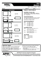 Preview for 2 page of APW Wyott BW-20 Specification Sheet