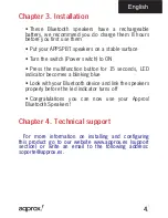 Preview for 6 page of aqprox! appSPBTX User Manual