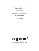 Preview for 93 page of aqprox! APPUSB150DA User Manual