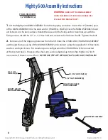 Preview for 8 page of Aqua Creek Products F-MTY600 Manual