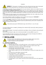 Preview for 45 page of AQUA FORTE PRIME E-SILENCE VS Instruction For Installation And Maintenance