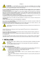 Preview for 81 page of AQUA FORTE PRIME E-SILENCE VS Instruction For Installation And Maintenance