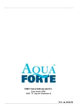 Preview for 366 page of AQUA FORTE PRIME E-SILENCE VS Instruction For Installation And Maintenance