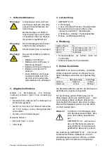 Preview for 3 page of aqua metro AMTRON E-30 Mounting And Operating Instructions