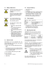 Preview for 12 page of aqua metro AMTRON E-30 Mounting And Operating Instructions