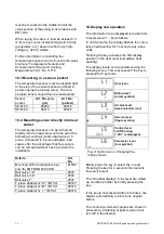 Preview for 14 page of aqua metro AMTRON E-30 Mounting And Operating Instructions