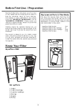 Preview for 3 page of Aqua One Flora 36 User Manual