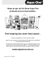 Preview for 12 page of Aqua One moray 1300 User Manual