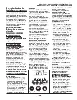 Preview for 17 page of Aqua PRO PRO1100 Owner'S Manual