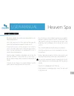 Preview for 6 page of AQUA SPA Heaven User Manual