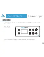 Preview for 9 page of AQUA SPA Heaven User Manual