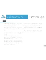 Preview for 36 page of AQUA SPA Heaven User Manual