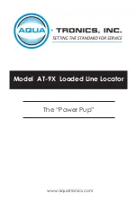 Preview for 1 page of Aqua-Tronics Power Pup Manual