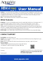 Preview for 4 page of Aqua-Vu HD10i PRO User Manual