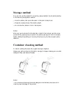 Preview for 7 page of Aquacentrum HB-H08 Manual