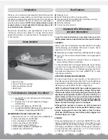 Preview for 2 page of AquaCraft Bristol Trawler Instruction Manual