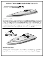 Preview for 22 page of AquaCraft Rio 51 Manual