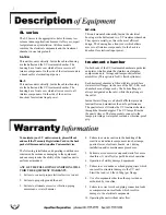 Preview for 5 page of Aquafine MP-2-SL Manual