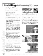 Preview for 11 page of Aquafine MP-2-SL Manual