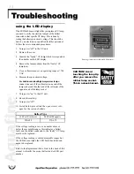 Preview for 15 page of Aquafine MP-2-SL Manual