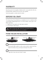 Preview for 5 page of Aqualisa DCV ACY1001 Installation Manual