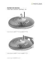 Aqualuma AQLBB*******-EU Series Instruction Manual preview