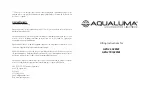 Aqualuma GEN2 6 Series Fitting Instructions preview