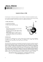 Preview for 2 page of AquaMedic Reactor 100 Operation Manual