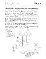 Preview for 2 page of Aquaport AQP-BRD User Manual & Warranty