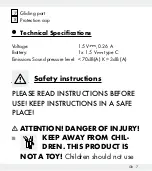 Preview for 7 page of AquaPur 110861 Operation And Safety Notes