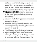 Preview for 10 page of AquaPur 110861 Operation And Safety Notes