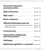 Preview for 17 page of AquaPur 110861 Operation And Safety Notes