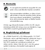 Preview for 40 page of AquaPur 110861 Operation And Safety Notes