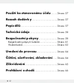 Preview for 56 page of AquaPur 110861 Operation And Safety Notes