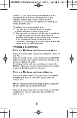 Preview for 8 page of AQUARAY MiniLED 500 Instructions For Installation And Use Manual