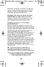 Preview for 16 page of AQUARAY MiniLED 500 Instructions For Installation And Use Manual