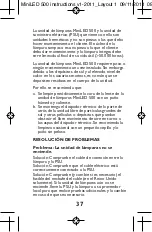 Preview for 39 page of AQUARAY MiniLED 500 Instructions For Installation And Use Manual