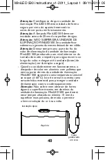 Preview for 42 page of AQUARAY MiniLED 500 Instructions For Installation And Use Manual