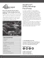 Preview for 10 page of AquaScape 91011 Instructions Manual