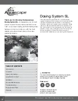 Preview for 2 page of AquaScape 96085 Instructions & Maintenance