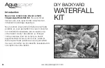 Preview for 24 page of AquaScape DIY Waterfall Kit Instruction Manual