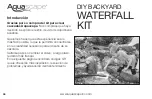 Preview for 46 page of AquaScape DIY Waterfall Kit Instruction Manual