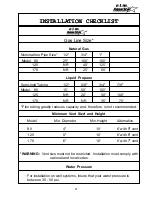 Preview for 27 page of AquaStar 80 VP Install And Operation Instructions