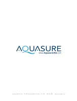 Preview for 32 page of AquaSure AS-PR100P Owner'S Manual