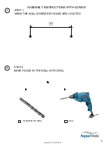 Preview for 6 page of AquaTeak 305 KAI Assembly Instructions Manual