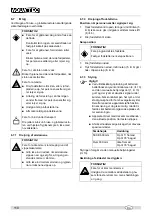 Preview for 112 page of Aquatec ocean e-vip Operating Instructions Manual