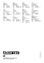 Preview for 52 page of Aquatec orca Operating Instructions Manual