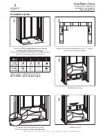 Preview for 3 page of Aquatic 160304PSL/R Installation Data