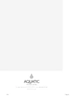 Preview for 28 page of Aquatic ACRYLX Owner'S Manual & Installation Manual